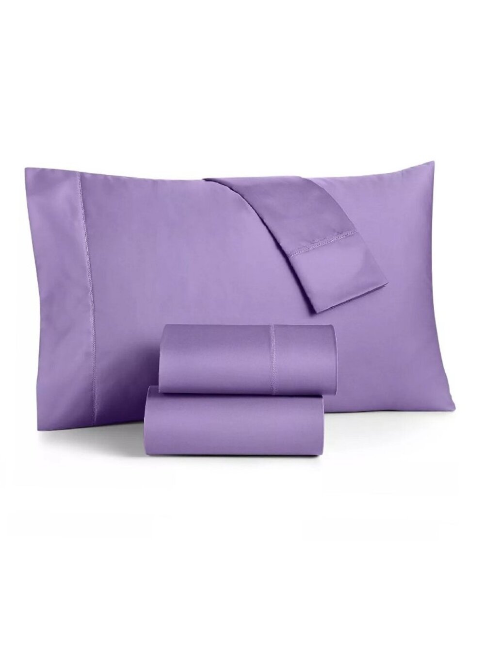 brand new AMETHYST PURPLE Charter Club 550 TC 100% Supima Cotton FULL Sheet Set